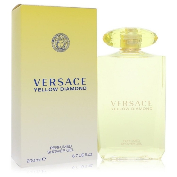 NIB Versace Yellow Diamond Purfumed Shower Gel 200ML/6.7FL OZ - Picture 1 of 3